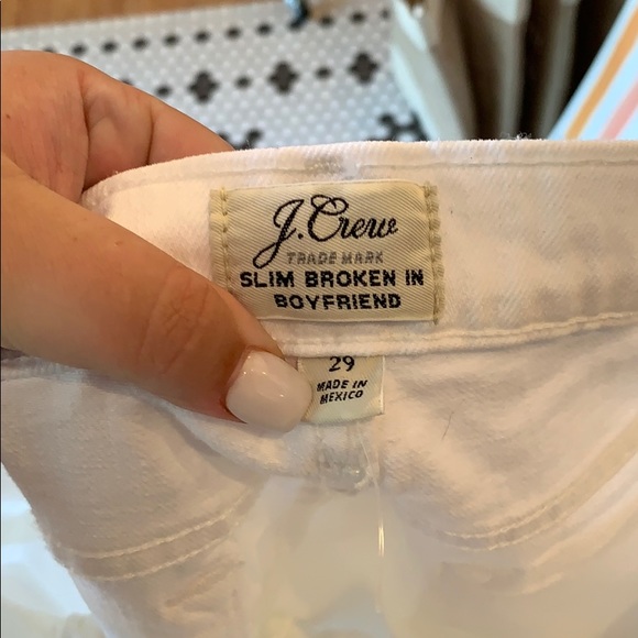 J. Crew White Denim Jeans - Picture 2 of 2